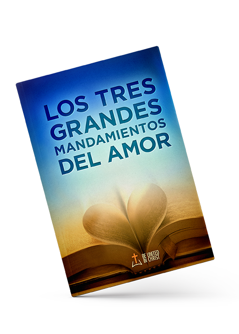Los Tres Grandes Mandamientos del Amor Book Cover angle view